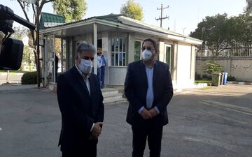 رونمایی از خودروی مدیریت بحران در شرکت گاز استان کرمانشاه