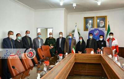 برپایی قرارگاه کوهنوردان در چالابه به روایت تصویر