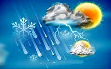 پیش بینی آب و هوا/رگبار و رعدوبرق در ۲۱ استان کشور