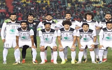  حضور میلاد نوری در تمرین تیم الزوراء عراق