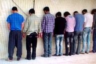 دستگیری 8 اوباش زمین‌خوار در اقدسیه تهران 
