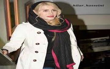 پوشش نارنجی و میکاپ متفاوت گلشید بحرایی و شراره رخام در یک مراسم