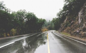  بارش در محورهای مواصلاتی ۳ استان