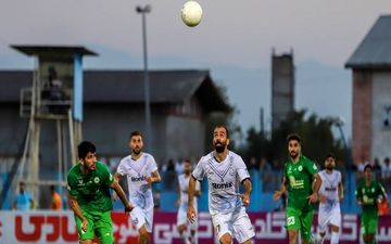 پایان نیمه اول؛ تساوی بدون گل هوادار و ملوان 