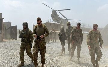 آمریکا در خروج نیروهایش از افغانستان جدی است
