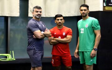 برد تیم ملی فوتبال ایران مقابل قرقیزستان در نیمه اول