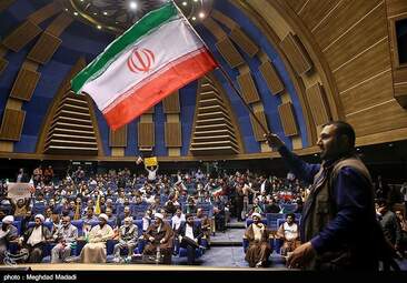 همایش حمایت از کاندیداتوری قالیباف در انتخابات ۹۶ + تصاویر