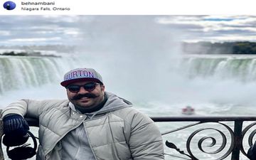 خوشگذرانی بهنام بانی در آبشار نیاگارا + عکس