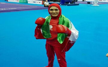 الهه منصوریان طلایی شد 
