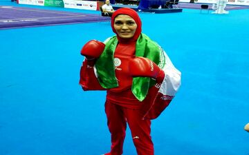 الهه منصوریان طلایی شد 