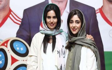 تیپ عجیب خانم های بازیگر در یک مهمانی خصوصی