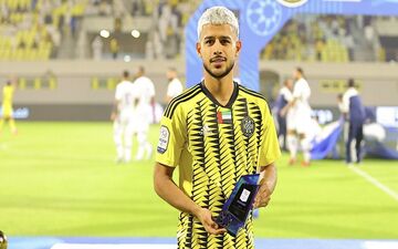 قایدی بهترین مهاجم لیگ امارات شد