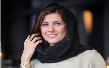 پوشش جالب سارا بهرامی در اکران خصوصی فیلم زرد (عکس)