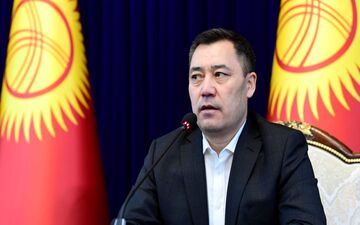 جپاروف رئیس جمهور قرقیزستان شد