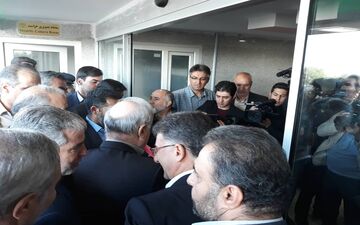 افتتاح اولین بیمارستان سوختگی غرب کشور با حضور وزیر بهداشت، درمان و آموزش پزشکی به روایت تصویر