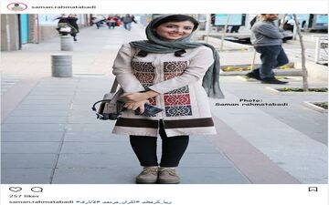 تیپ و ظاهر زیبا کرمعلی؛ وسط خیابان + عکس