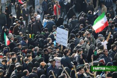 راهپیمایی وداع با سردار سلیمانی