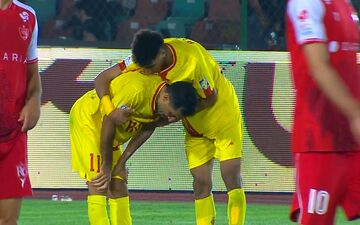 گل اول فولاد به پرسپولیس توسط امیری؛ فیلم گل فولاد