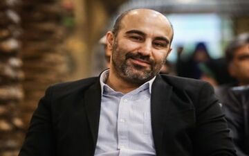  محسن تنابنده و همسرش روی فرش قرمز 