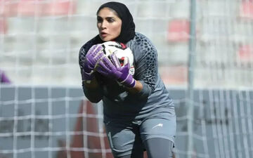 پیام احساسی ملی‌پوش زنان پرسپولیس از مالزی