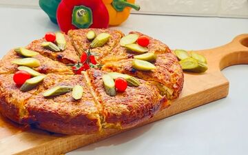 کوکو پیتزایی فوری: طرز تهیه آسان و خوشمزه در فر یا تابه! (غذای محبوب بچه‌ها)