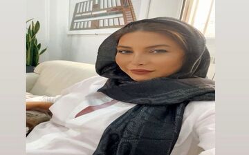این عکس از صورت فریبا نادری همه را متحیر کرد| فریبا نادری از ماه گرفتگی بزرگ صورت اش رونمایی کرد
