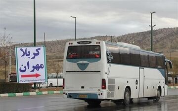  شرایط حمل زائران اربعین حسینی (ع) به عراق اعلام شد/ چذابه، مرز مجاز خروج اتوبوس‌ها