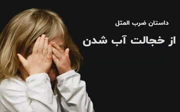 حکایت و داستان ضرب المثل از خجالت آب شدن!
