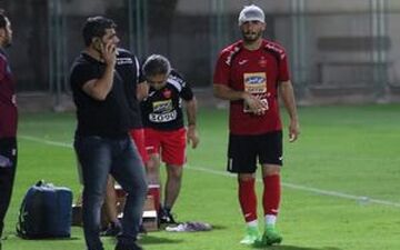 مصدومیت شدید مهاجم پرسپولیس در آستانه بازی حساس با الهلال 