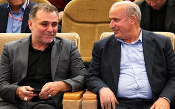 جلسه مهدی تاج و میرشاد ماجدی در فدراسیون فوتبال