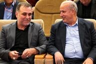 جلسه مهدی تاج و میرشاد ماجدی در فدراسیون فوتبال