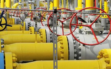 کاهش ذخایر گاز اروپا به کمترین سطح در تاریخ