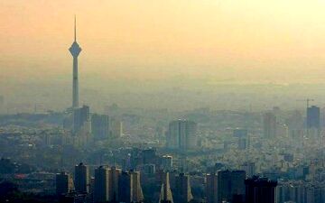 آلودگی هوای تهران و بارش پراکنده در بخش‌هایی از استان طی روزهای آینده 