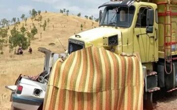تصادف مرگبار با ۵ کشته در محور مشگین شهر _اهر