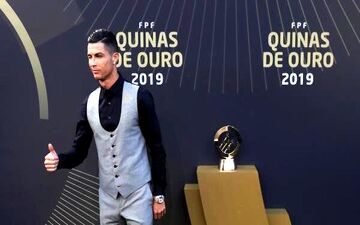 رونالدو بازیکن سال پرتغال شد