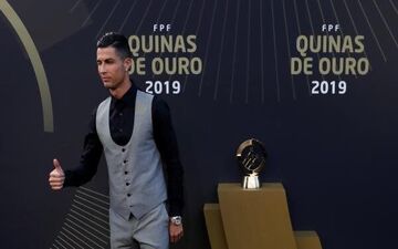 رونالدو بازیکن سال پرتغال شد