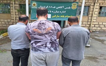 دستگیری باند سارقان مامورنما در سنندج