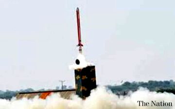 پاکستان یک موشک بالستیک جدید آزمایش کرد