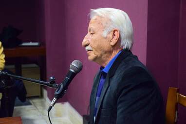 آیین بزرگداشت جلال میرزاپور پیشکسوت تئاتر همدان به روایت تصویر