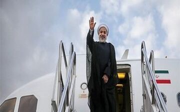  روحانی راهی بیشکک شد