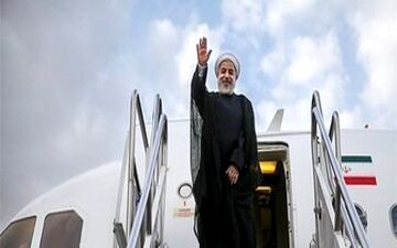  روحانی راهی بیشکک شد