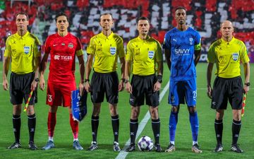 گزارش تصویری دیدار شباب الاهلی امارات و الهلال عربستان