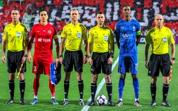 گزارش تصویری دیدار شباب الاهلی امارات و الهلال عربستان