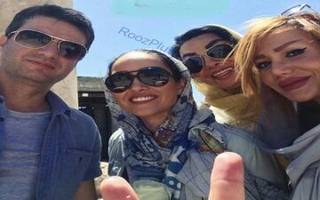 تیپ متفاوت آقا و خانم بازیگر + عکس
