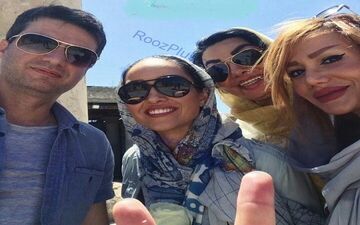تیپ متفاوت آقا و خانم بازیگر + عکس