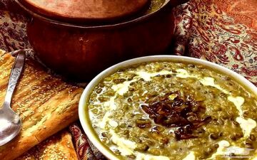طرز تهیه آش گوشت بوشهری | کش دار و خوشمزه