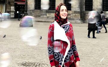 تیپ بهنوش طباطبایی در خارج از کشور! + عکس