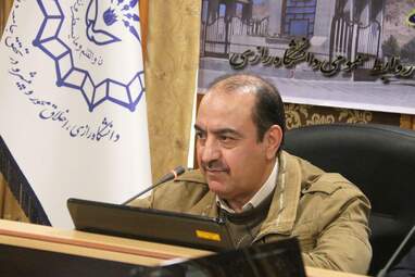 نشست خبری رئیس دانشگاه رازی کرمانشاه با اصحاب رسانه به روایت تصویر