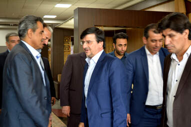 سفر عبدالحمید احمدی معاون فرهنگی و توسعه ورزش همگانی وزارت ورزش و جوانان به کرمانشاه