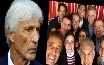 سلفی پر حاشیه کی روش در کنار خبرنگاران کلمبیایی